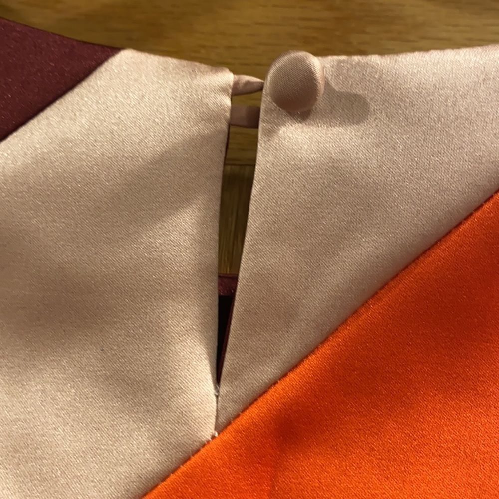 Milly Peau de Soie Seamed Shift Dress - Picture 8 of 8